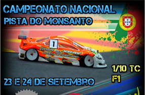4ª Prova do Campeonato Nacional 1/10TC Stock/Mod e Troféu F1
